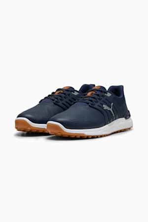 IGNITE Elevate 2 Golf Shoes Men, Deep Navy-PUMA Silver-Gum, extralarge-GBR