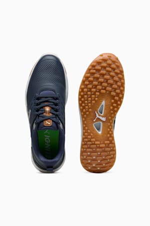 IGNITE Elevate 2 Golf Shoes Men, Deep Navy-PUMA Silver-Gum, extralarge-GBR