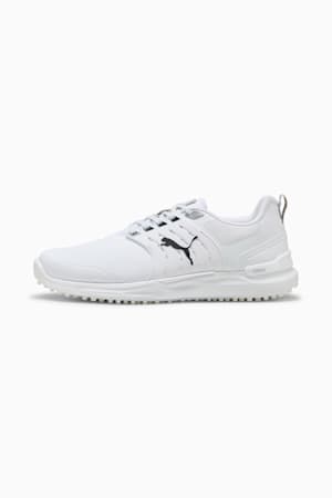 IGNITE Elevate 2 Golf Shoes Men, PUMA White-PUMA Black-PUMA Silver, extralarge-GBR