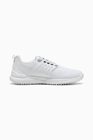 IGNITE Elevate 2 Golf Shoes Men, PUMA White-PUMA Black-PUMA Silver, extralarge-GBR