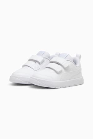 Courtflex V3 Sneakers Toddlers, PUMA White-PUMA White-Silver Mist, extralarge-GBR