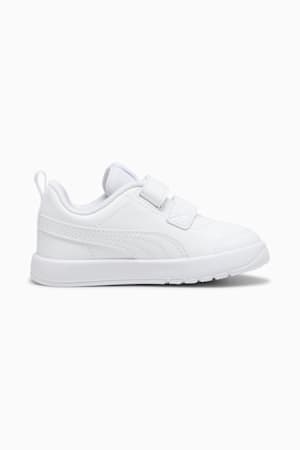 Courtflex V3 Sneakers Toddlers, PUMA White-PUMA White-Silver Mist, extralarge-GBR