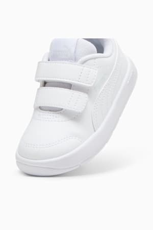 Courtflex V3 Sneakers Toddlers, PUMA White-PUMA White-Silver Mist, extralarge-GBR