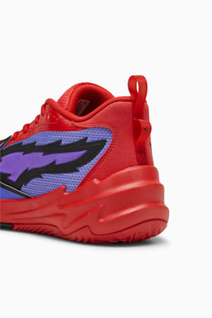 Scoot Zeros PRED Unisex Basketball Shoes, Dark Amethyst-For All Time Red, extralarge-GBR