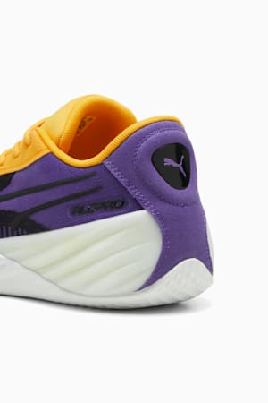 All-Pro NITRO™ Basketball Shoes, Team Violet-Yellow Sizzle-PUMA White, extralarge-GBR