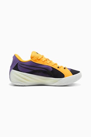 All-Pro NITRO™ Basketball Shoes, Team Violet-Yellow Sizzle-PUMA White, extralarge-GBR