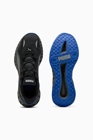 SOFTRIDE Frequence Running Shoes Unisex, PUMA Black-Vivid Blue-Cool Dark Gray, extralarge-GBR
