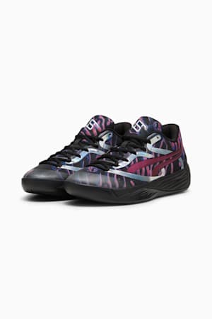 Stewie 2 Cherry on Top Basketball Shoes Women, PUMA Black-Mauved Out-Magenta Gleam, extralarge-GBR