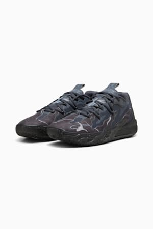 MB.03 Lo Team Basketball Shoes, PUMA Black-Strong Gray, extralarge-GBR