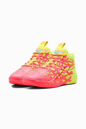 MB.04 1Love Basketball Shoes, Pink Alert-Yellow Alert, extralarge-GBR