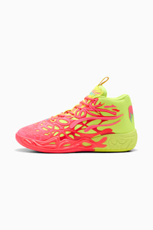 MB.04 1Love Basketball Shoes, Pink Alert-Yellow Alert, extralarge-GBR