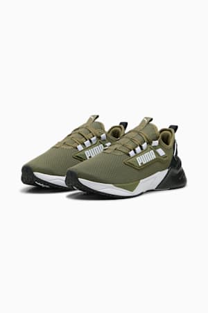 Retaliate 3 Running Shoes Youth, PUMA Olive-PUMA White-PUMA Black, extralarge-GBR