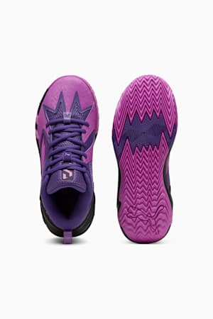 Scoot Zeros PL Basketball Shoes Youth, Pure Magenta-PUMA Black, extralarge-GBR