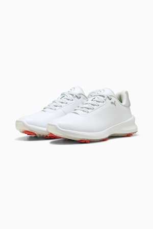 IGNITE Blaze 2 Golf Shoes Women, PUMA White-Peach Frost, extralarge-GBR