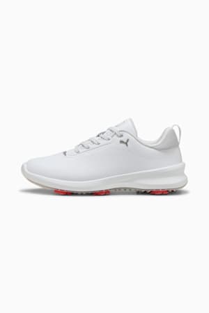 IGNITE Blaze 2 Golf Shoes Women, PUMA White-Peach Frost, extralarge-GBR