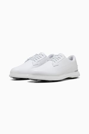 PUMA Royale Golf Shoes Men, PUMA White-Slate Sky-Ash Gray, extralarge-GBR