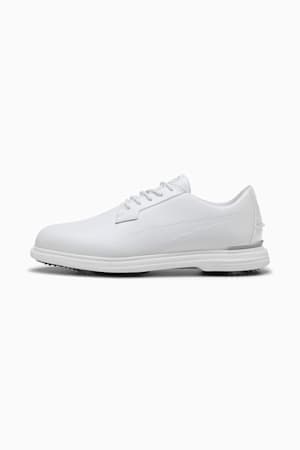 PUMA Royale Golf Shoes Men, PUMA White-Slate Sky-Ash Gray, extralarge-GBR