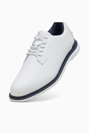 PUMA Royale Golf Shoes Men, PUMA White-Deep Navy-Team Light Blue, extralarge-GBR