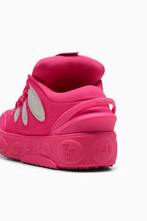 PUMA HOOPS x LAFRANCÉ Pink Carpet Sneakers Unisex, Glowing Pink-Glacial Gray, extralarge-GBR