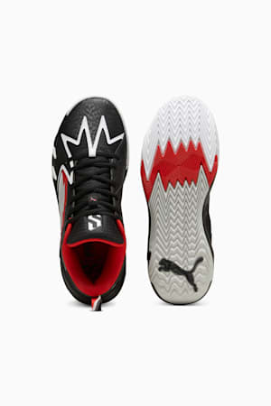Scoot Zeros O.D.D. City Basketball Shoes, PUMA Black-For All Time Red, extralarge-GBR