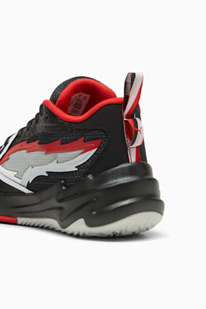 Scoot Zeros O.D.D. City Basketball Shoes Youth, PUMA Black-For All Time Red, extralarge-GBR