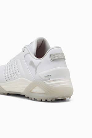 Shadowcat NITRO™ Leather Golf Shoes Men, PUMA White-Ash Gray, extralarge-GBR