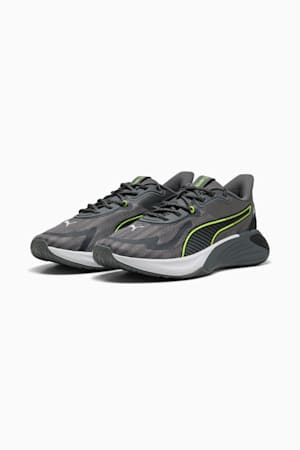 PWR Hybrid Unwavered Training Shoes, Cool Dark Gray-Cast Iron-Yellow Alert, extralarge-GBR