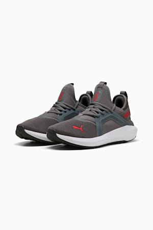 Softride Enzo 5 Running Shoes, Cool Dark Gray-For All Time Red-PUMA White, extralarge-GBR