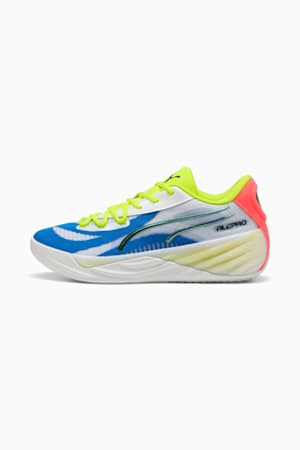All-Pro NITRO™ Basketball Shoes Unisex, PUMA White-Yellow Alert-Pink Alert, extralarge-GBR