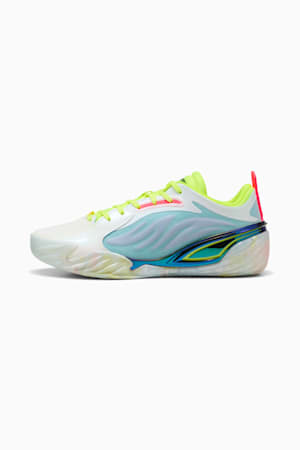All-Pro NITRO™ Elite Basketball Shoes Unisex, Light Aqua-Yellow Alert, extralarge-GBR
