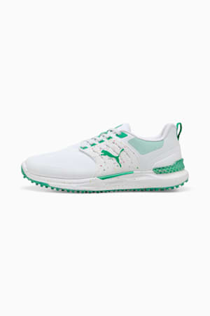 PUMA x ARNOLD PALMER IGNITE Elevate Golf Shoes Men, PUMA White-Grassy Green-Rosso Corsa, extralarge-GBR