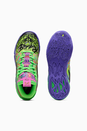 MB.04 Be You Basketball Shoes Unisex, PUMA Black-Electric Peppermint-Fluro Green Pes, extralarge-GBR