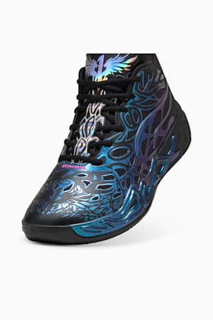 MB.04 Reflections Basketball Shoes Unisex, PUMA Black-Ravish, extralarge-GBR
