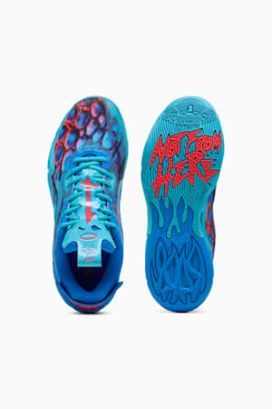 MB.04 Lo Alien Skins Basketball Shoes Unisex, Ultra Blue-Luminous Pink-Green Glare, extralarge-GBR
