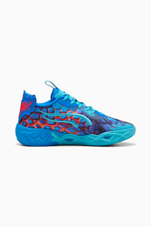 MB.04 Lo Alien Skins Basketball Shoes Unisex, Ultra Blue-Luminous Pink-Green Glare, extralarge-GBR