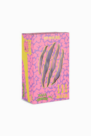 PUMA HOOPS x TMNT MB.03 Lo Krang Basketball Shoes Unisex, Ultra Violet-Fast Pink-Speed Yellow, extralarge-GBR