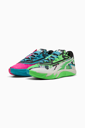 Scoot Zeros II 2K Basketball Shoes Unisex, Bright Aqua-Feather Gray, extralarge-GBR
