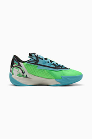 Scoot Zeros II 2K Basketball Shoes Unisex, Bright Aqua-Feather Gray, extralarge-GBR