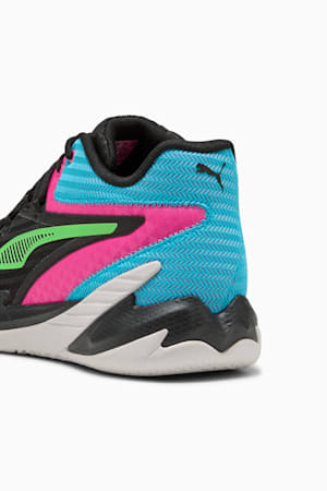 The Dagger Basketball Shoes Unisex, PUMA Black-Fluro Pink Pes, extralarge-GBR