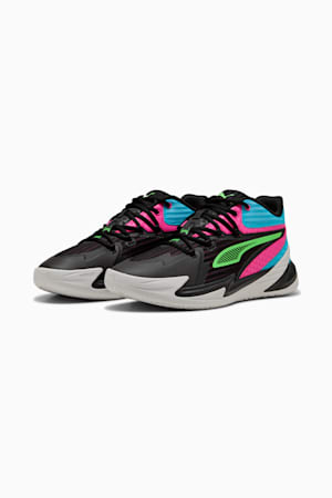 The Dagger Basketball Shoes Unisex, PUMA Black-Fluro Pink Pes, extralarge-GBR