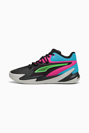 The Dagger Basketball Shoes Unisex, PUMA Black-Fluro Pink Pes, extralarge-GBR
