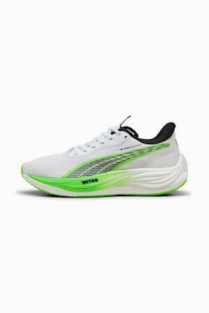 PUMA x HYROX Velocity NITRO™ 3 Running Shoes Men, PUMA White-Green Glare, extralarge-GBR