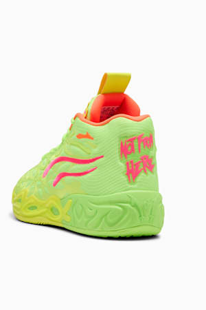 MB.04 Gem Basketball Boots Unisex, Yellow Alert-Green Glare-Pink Alert, extralarge-GBR