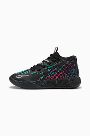 PUMA HOOPS x TMNT MB.01 Baxter Stockman Basketball Shoes Unisex, PUMA Black-PUMA Red, extralarge-GBR