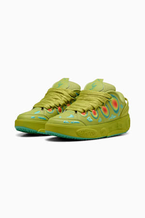PUMA HOOPS x LAFRANCÉ Heatmap Sneakers Unisex, Sea Kelp-Jade Frost, extralarge-GBR