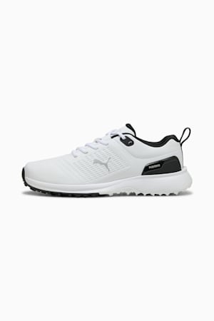 Fusion Plus SL Golf Shoes Men, PUMA White-PUMA Black, extralarge-GBR