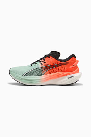 PUMA x HYROX Deviate NITRO™ 3 Running Shoes Women, Mint Melt-Glowing Red, extralarge-GBR