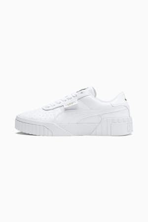 Cali Women's Sneakers, Puma White-Puma White, extralarge-GBR