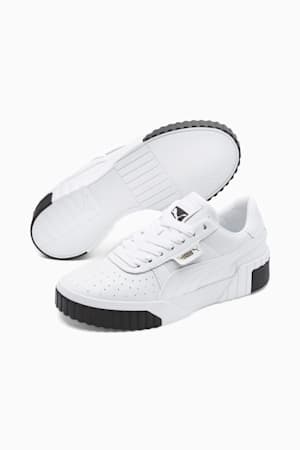 Cali Women's Sneakers, Puma White-Puma Black, extralarge-GBR