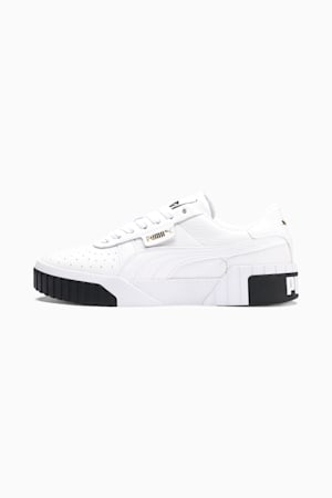 Cali Women's Sneakers, Puma White-Puma Black, extralarge-GBR